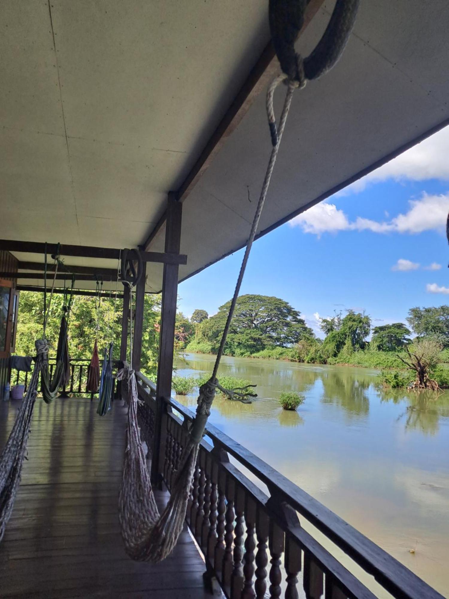 Riverside Bungalow Ban Dondét Eksteriør bilde